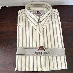 Vintage Peters & Ashley Men’s Size 15 32/33 Long Sleeve Button Down Shirt
